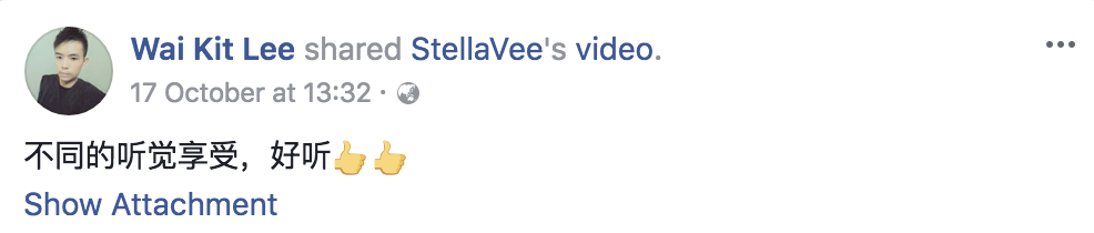 Comment by Wai Kit Lee on StellaVee's Yoga Lin Mashup MV
